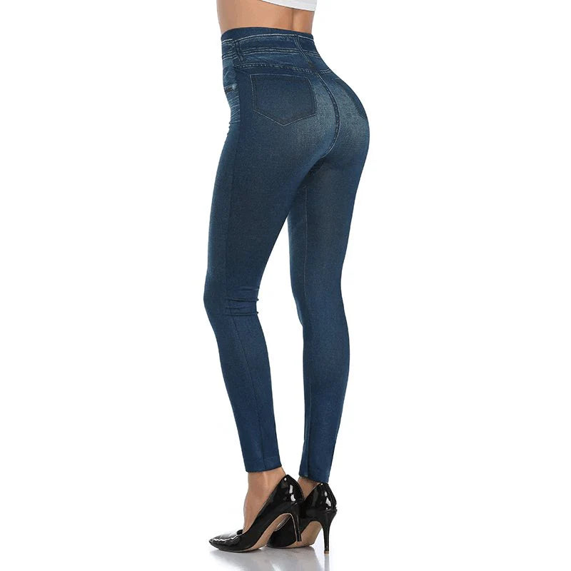 Pantaloni da donna effetto jeans