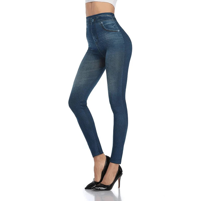 Pantaloni da donna effetto jeans