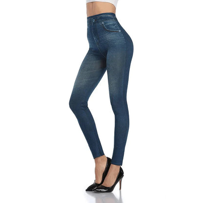 Pantaloni da donna effetto jeans