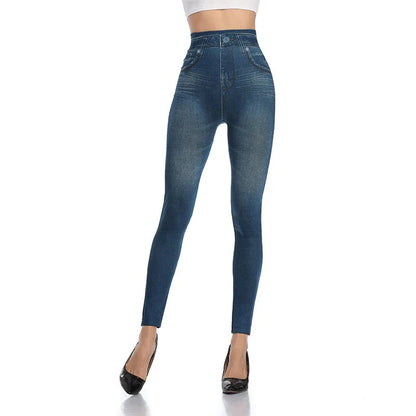 Pantaloni da donna effetto jeans